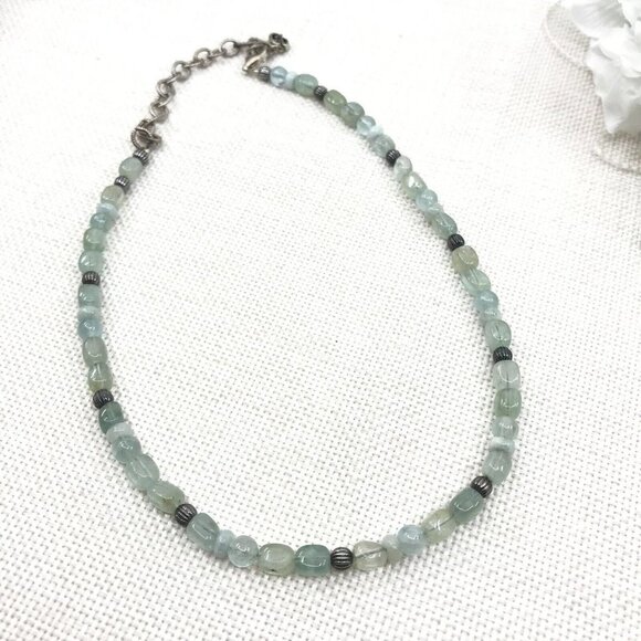 Sincerely Southwest Sterling Set: Earrings & Necklace, Like-New - Picture 9 of 10